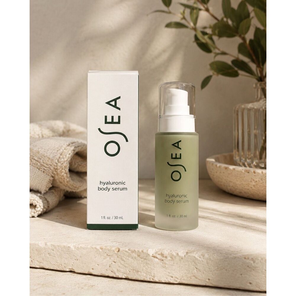 OSEA Hyaluronic Body Serum 1 oz / 30 mL  Deluxe Travel Size Brand New In Box!